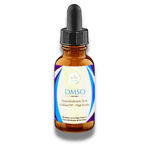 El DMSO tiene la capacidad de transportar otros medicamentos atravez de las membranas de la piel. Se conoce como un analgésico tópico y un antiinflamatorio no esteroide
