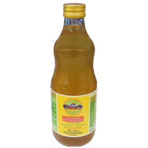 El Vinagre de Manzana (VM) ha sido valorado durante siglos por sus múltiples propiedades. La presentación de Rioja Vina de 500 ml y 100% natural es un producto de alta calidad, probablemente sin pasteurizar y con "la madre" (una sustancia turbia compuesta por bacterias beneficiosas y enzimas), lo que maximiza sus beneficios.