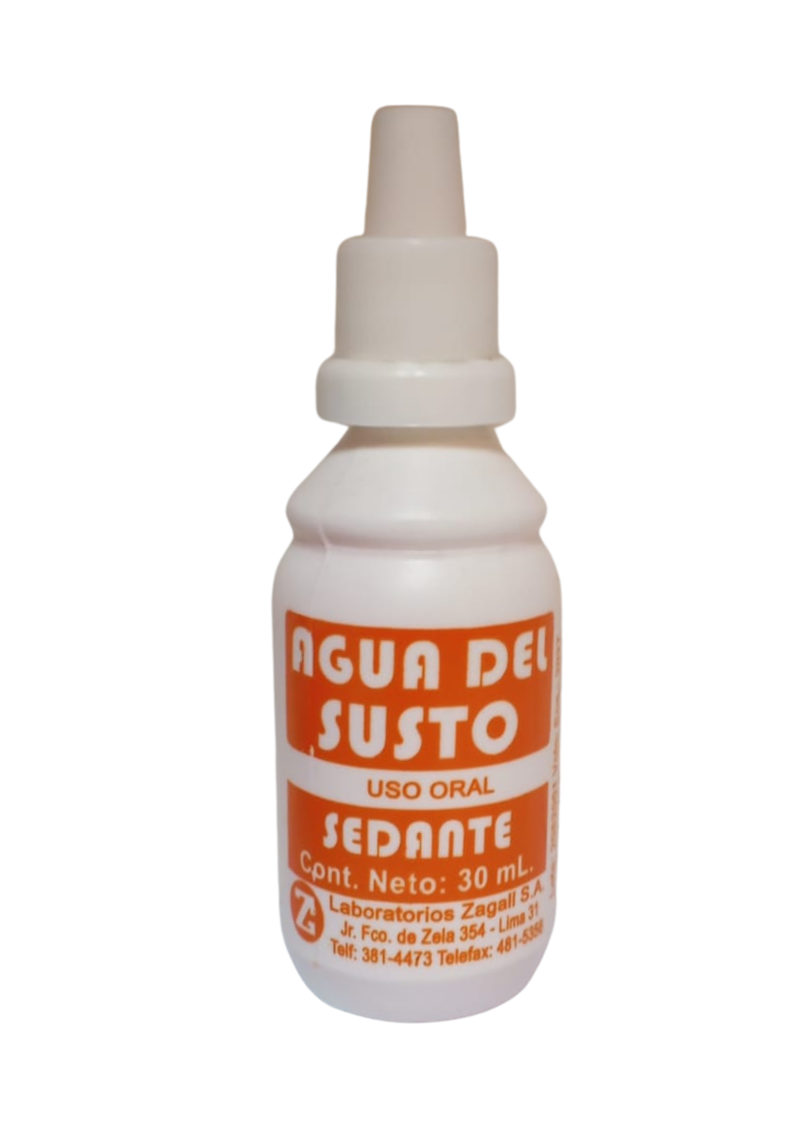 Agua del Susto 30ml (Laboratorios Zagali)