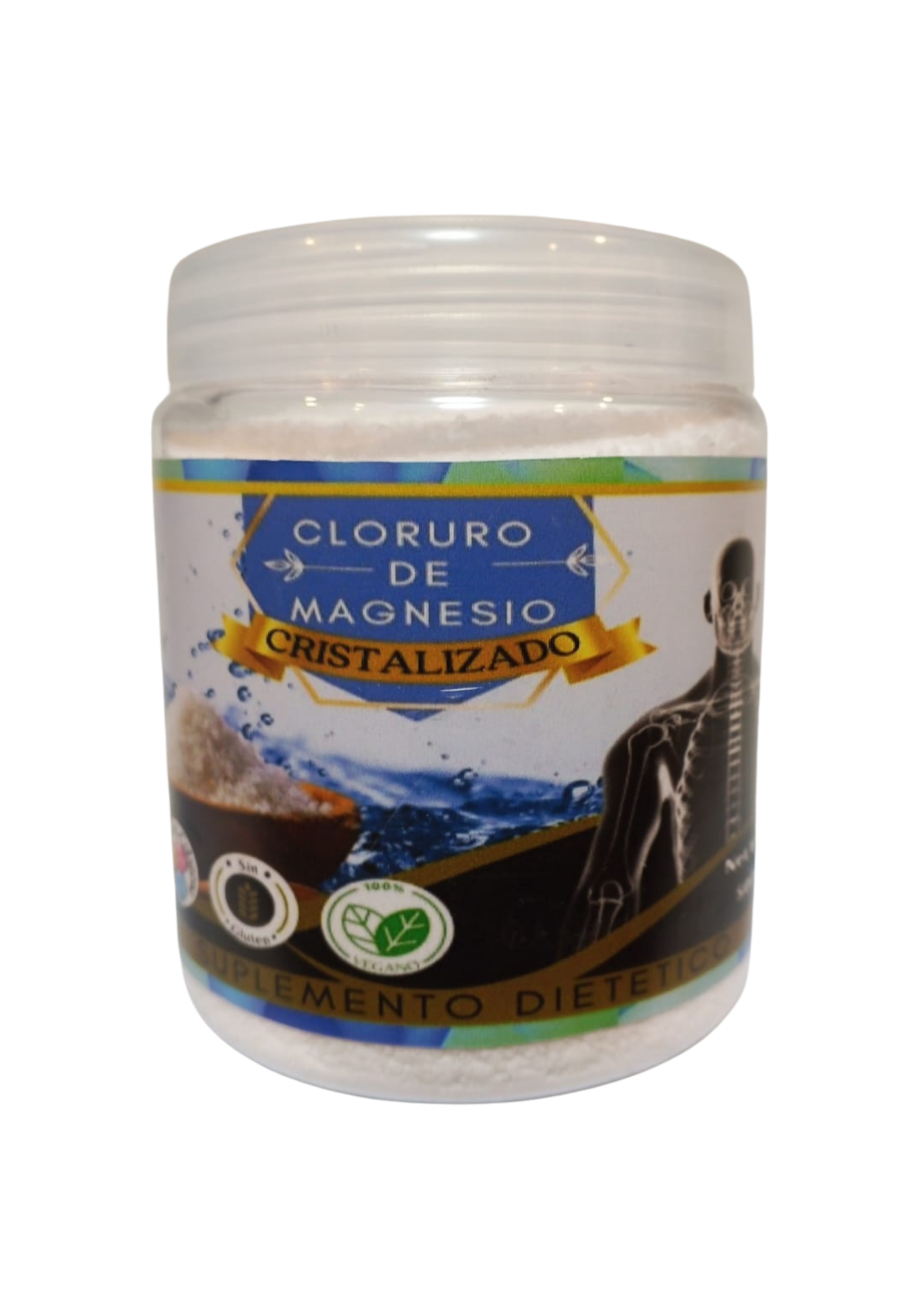 Cloruro de Magnesio Cristalizado 500g