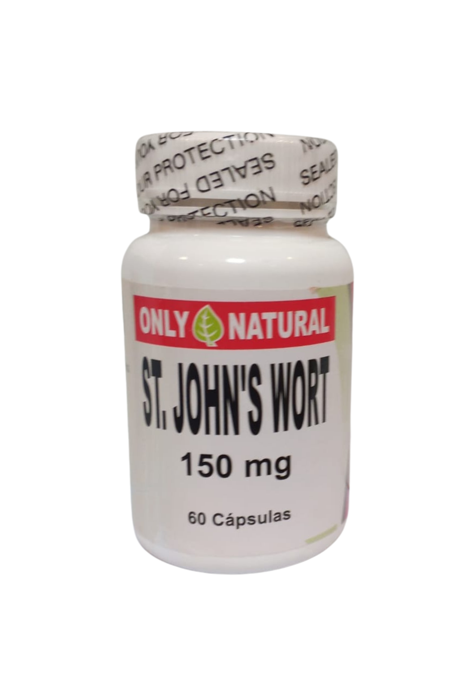 ST. JOHN´S WORT 60 cápsulas (150 mg) Only Natural