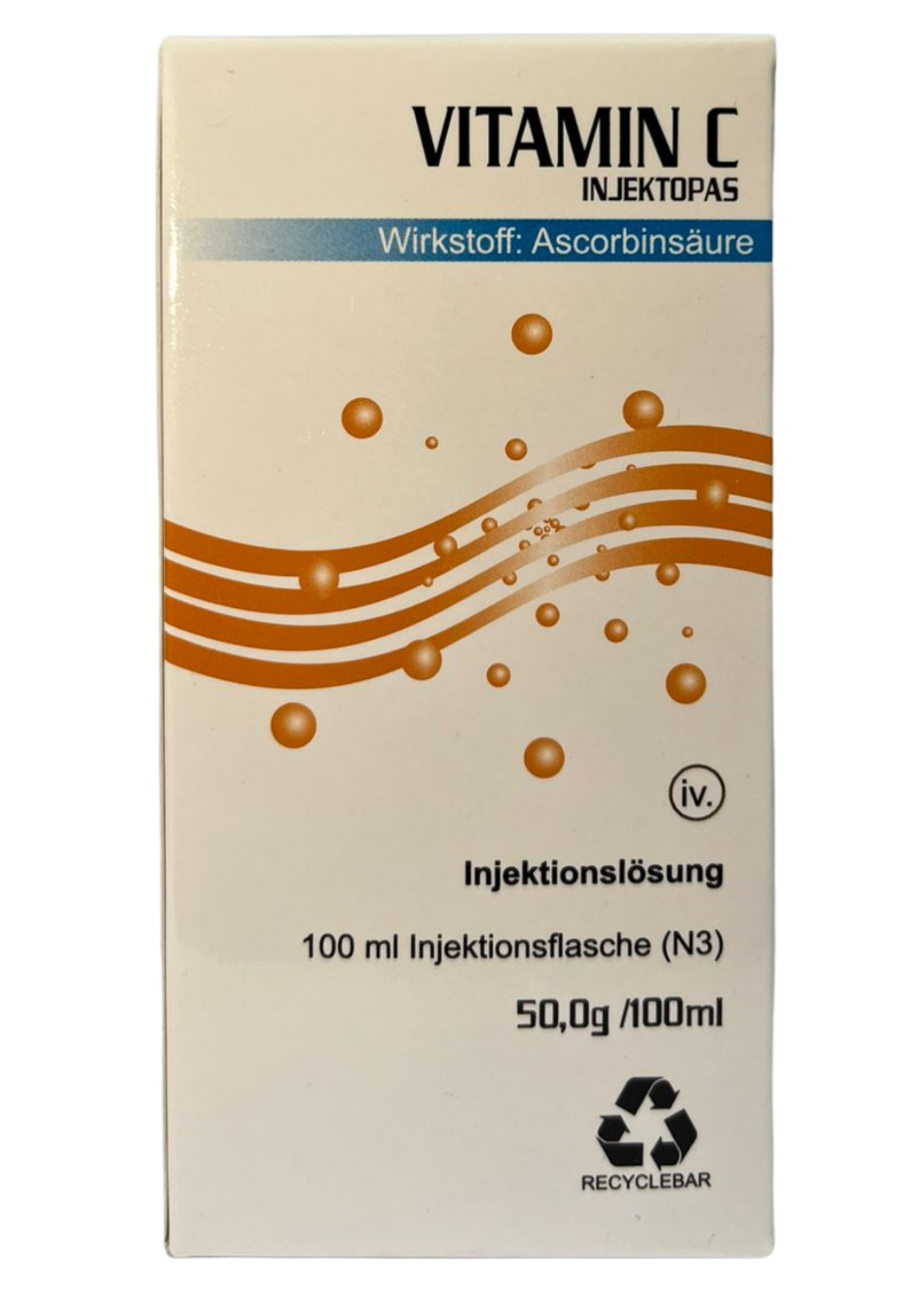 Vitamina C 50g-100ml (INJEKTOPAS)