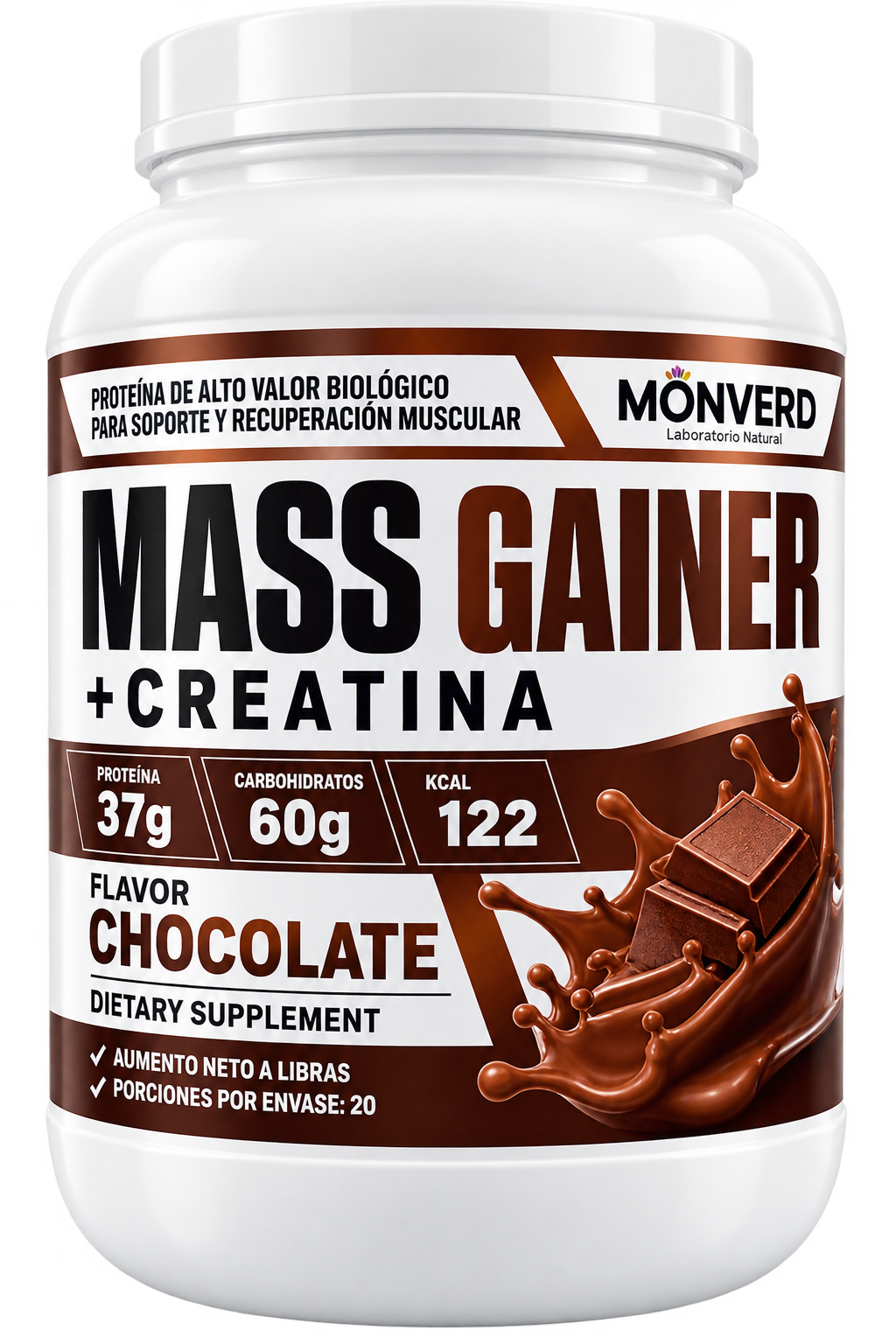 Proteína ganadora de peso + Creatina