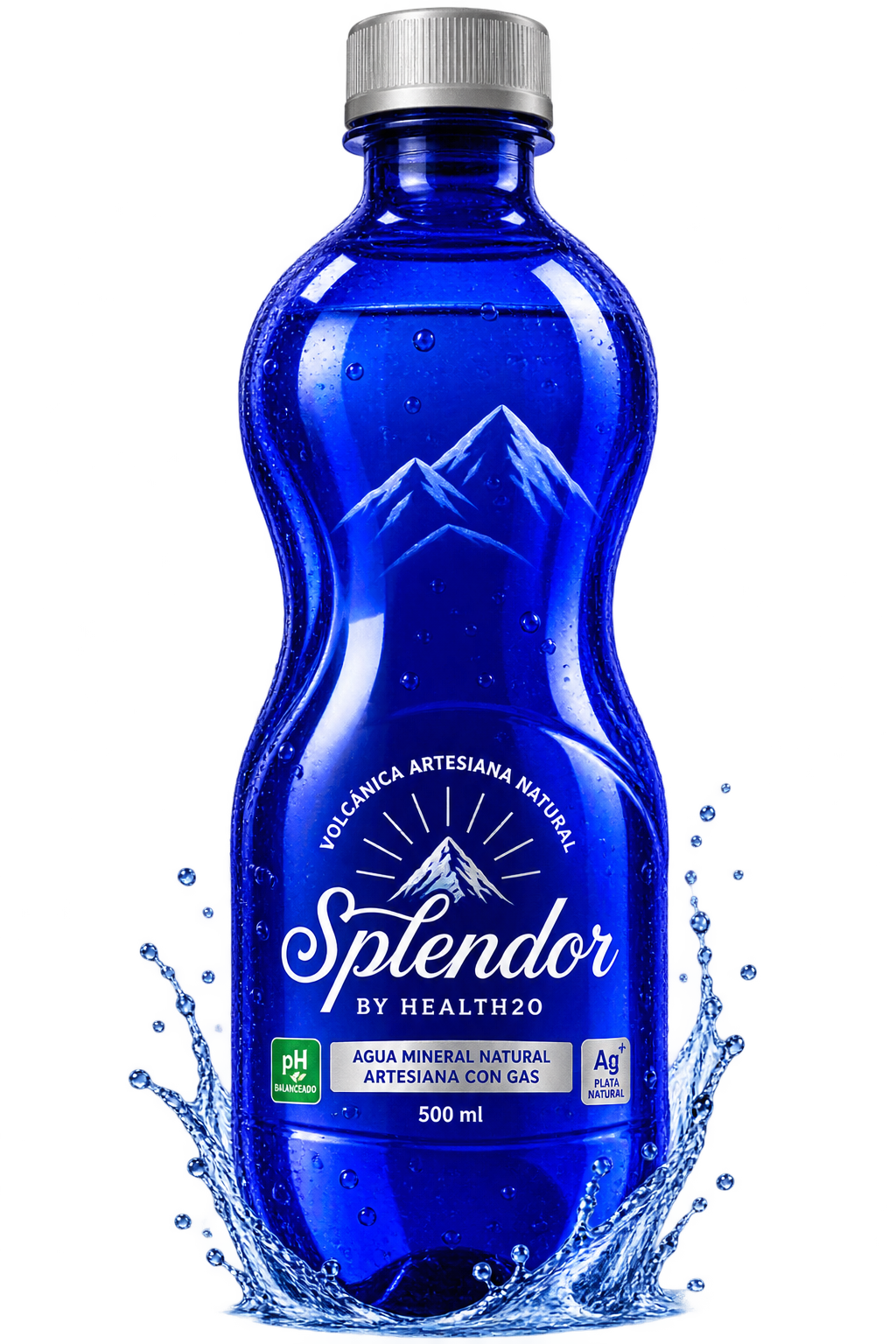 Agua mineral con gas Splendor 500ml