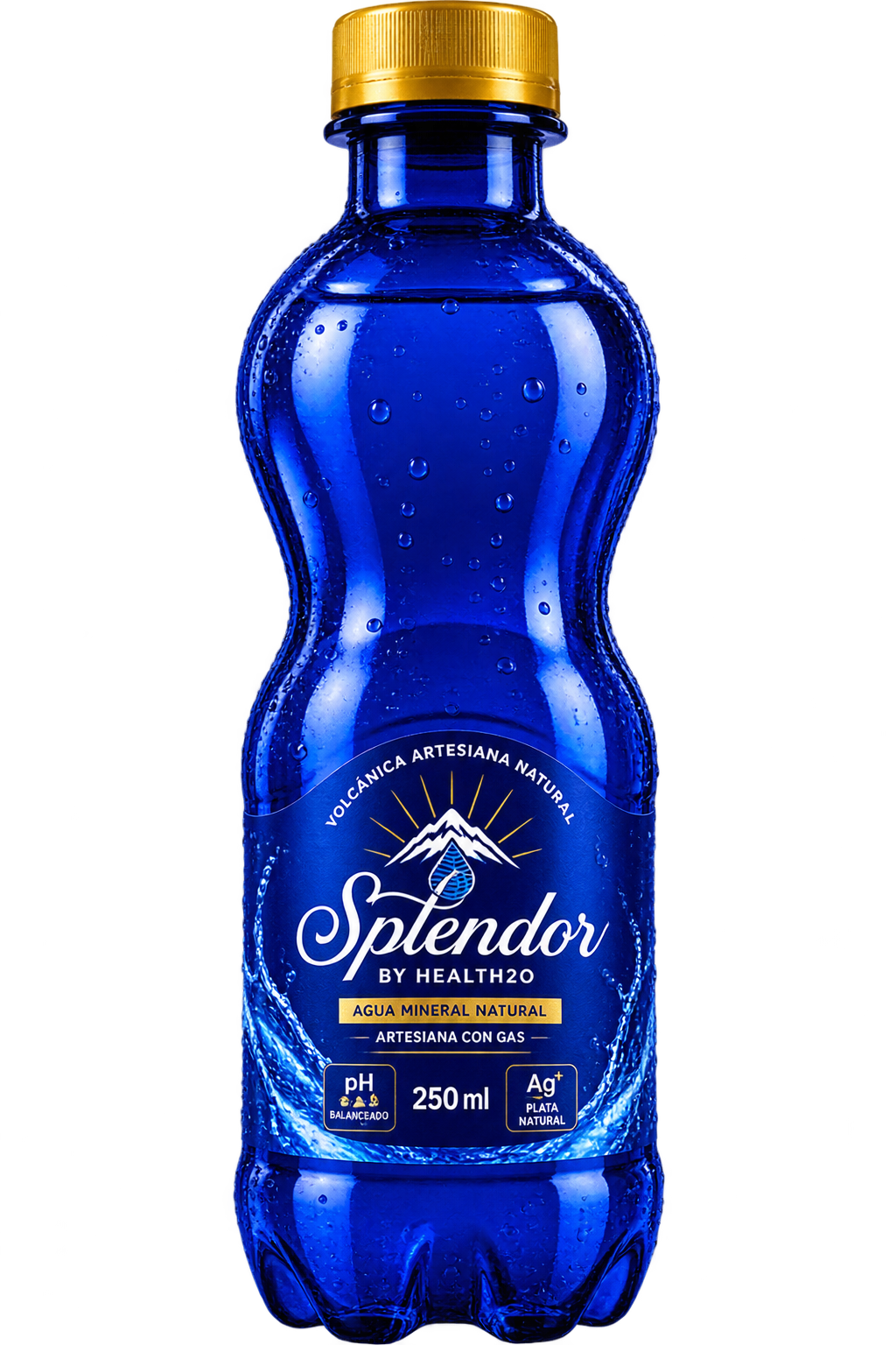 Agua mineral con gas Splendor 250ml