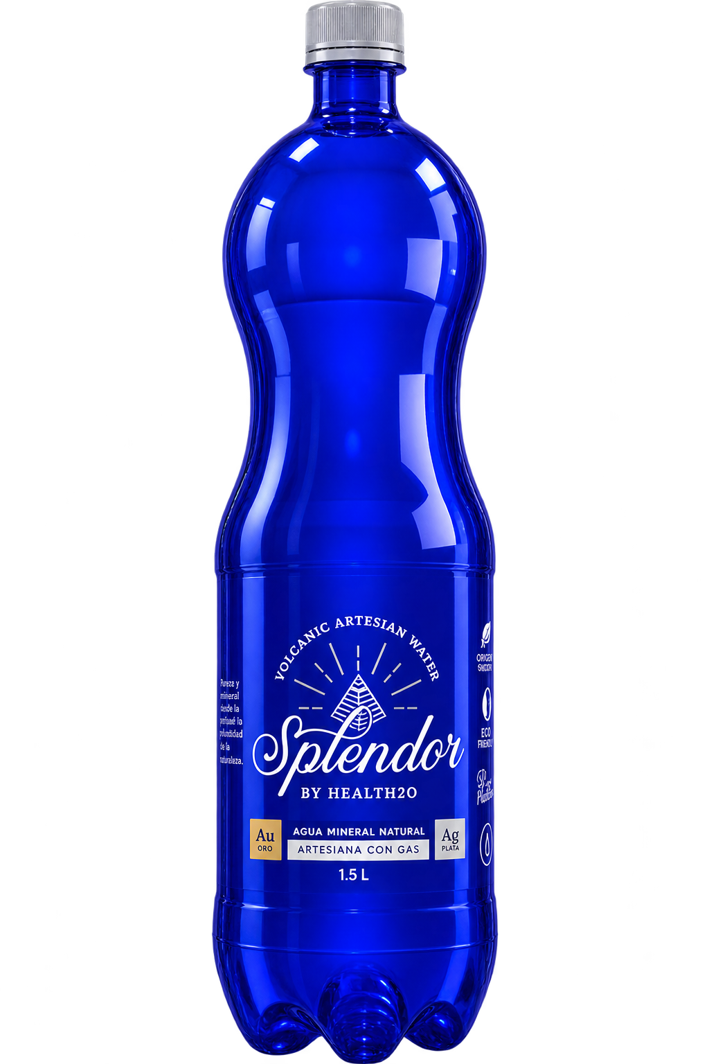 Agua mineral con gas Splendor 1.5L
