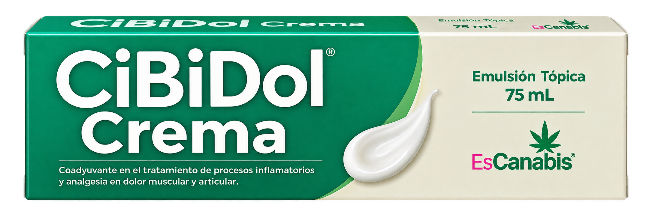 CiBiDol Crema Emulsión tópica 75ml