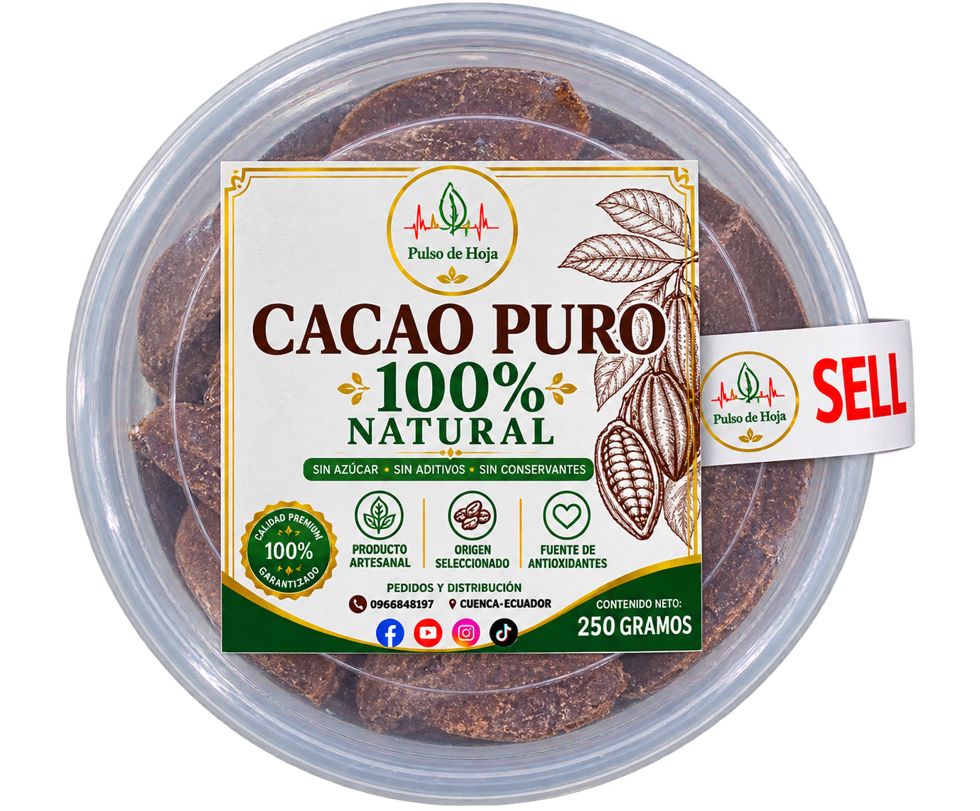 Cacao puro 250g