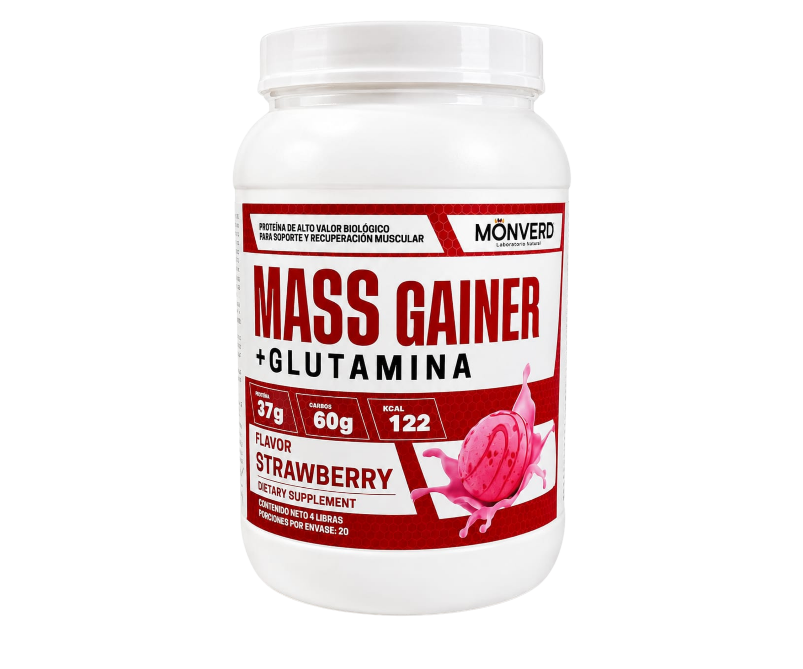 Proteína ganadora de peso + Glutamina